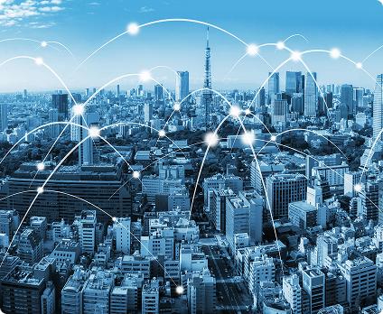 都市の通信ネットワーク